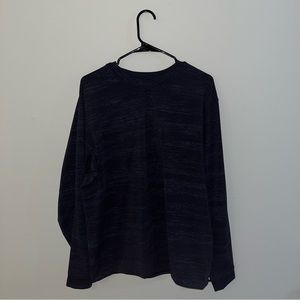 Lululemon | Large | Luxtreme Oversized LS | Black/Blue